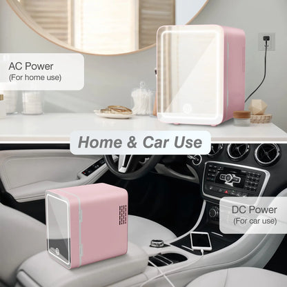 Portable Refrigerator for Skincare Storage 4L